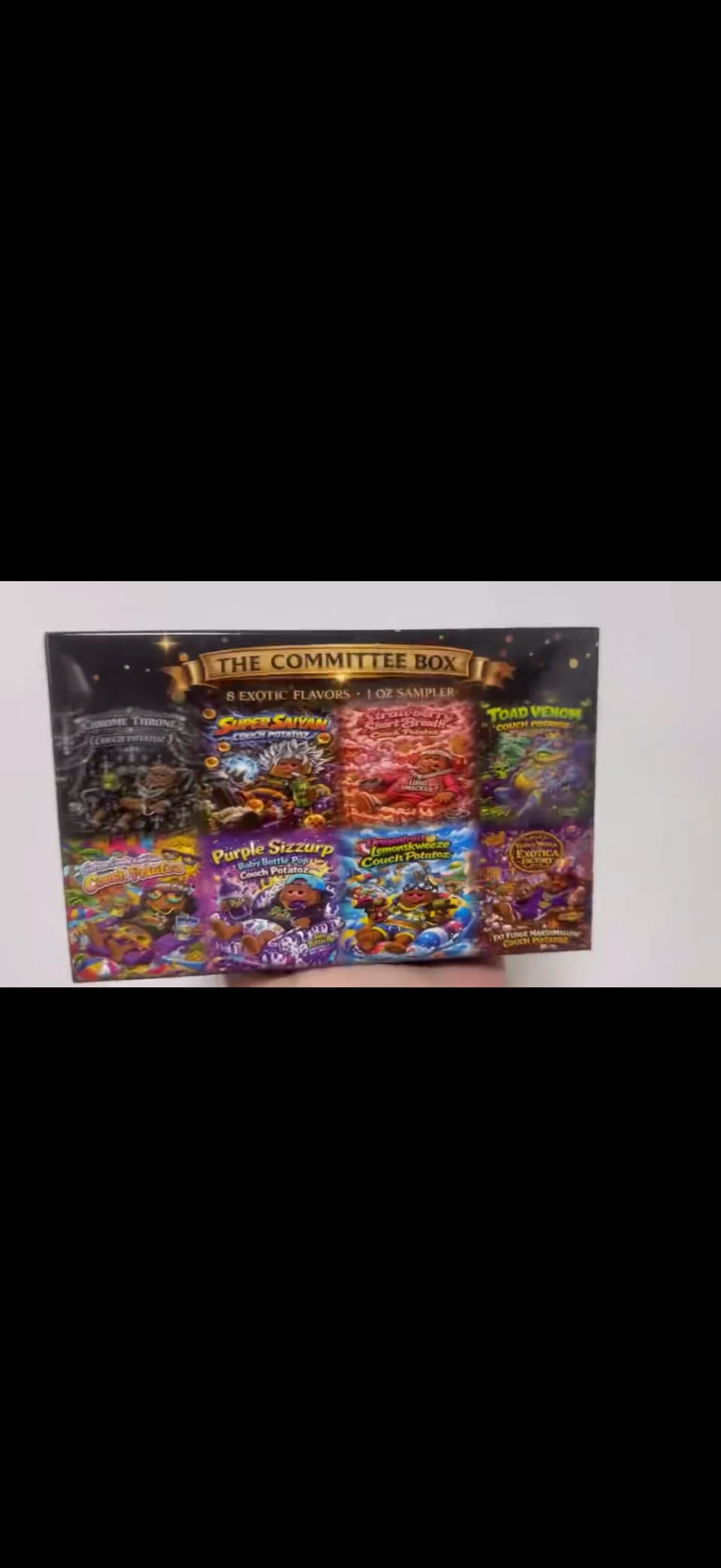 The Committee Box - 8 Exotic Flavors THCA Sampler